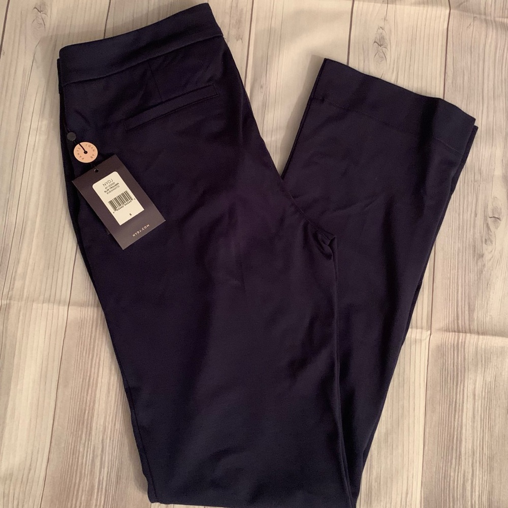 NYDJ Women's Slim Navy Trousers